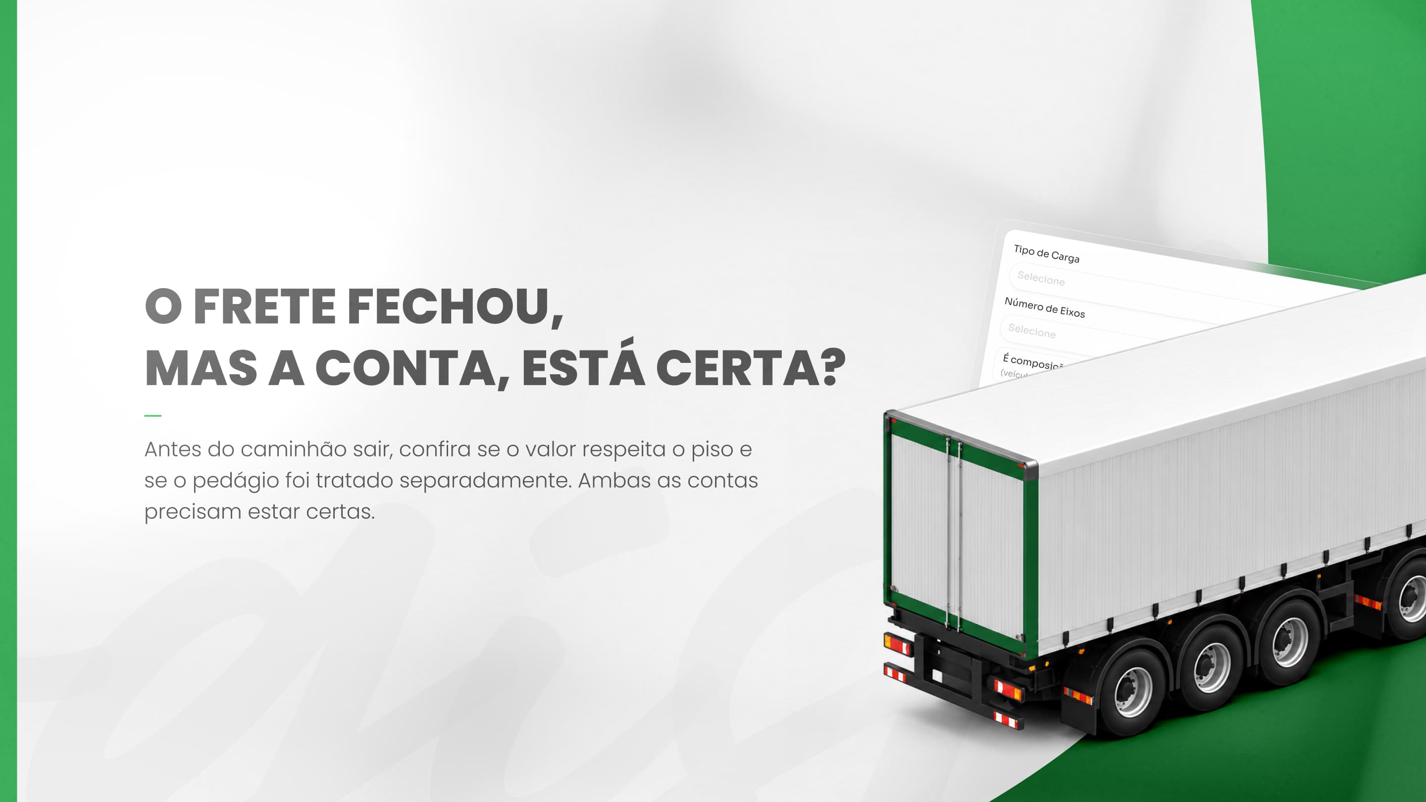 Piso de frete e vale-pedágio: o que o contratante deve pagar, e o que o transportador não deve financiar